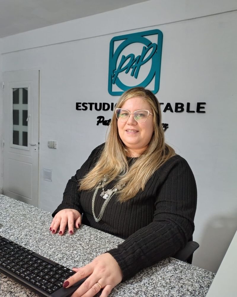 Integrante del equipo del Estudio Patricia Pérez en la recepción