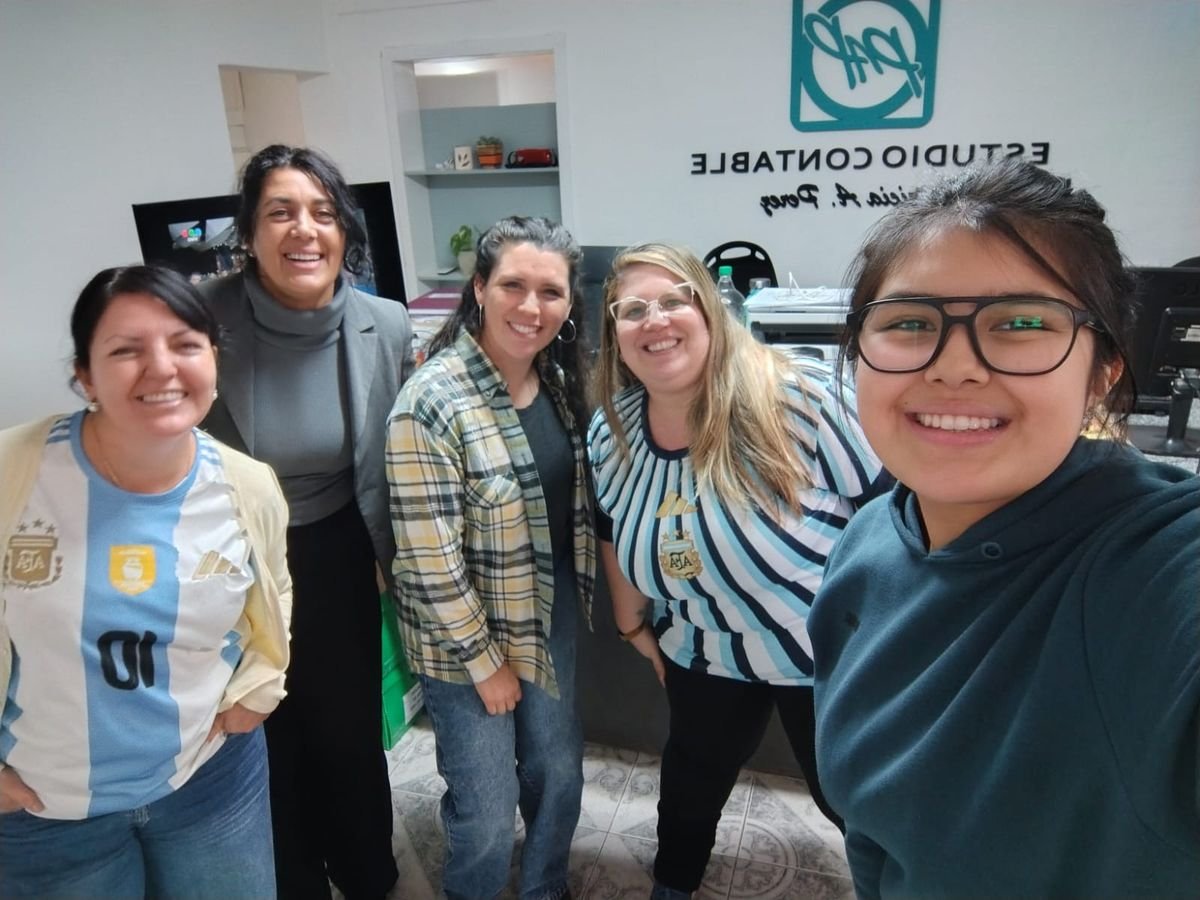 El equipo del Estudio Patricia Pérez en la oficina